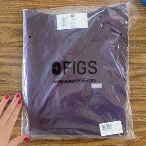 NWT figs Catarina deep purple